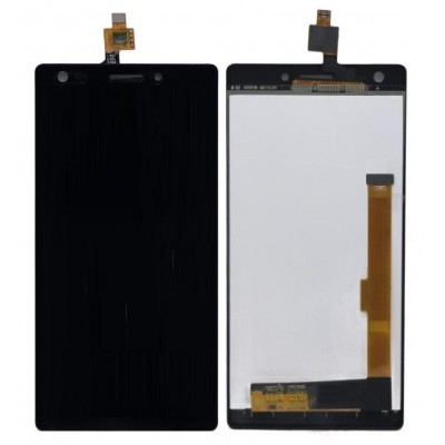Lcd With Touch Screen For Lava Pixel V2 Blue By - Maxbhi Com