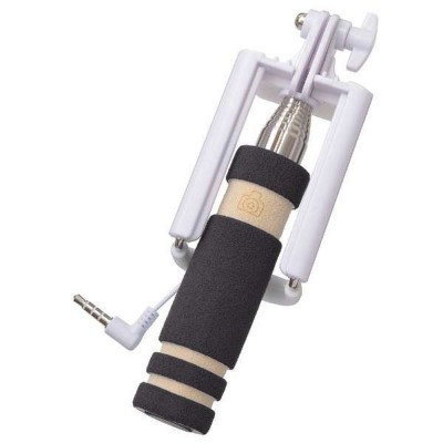 Mini Selfie Stick for Samsung X210 - With Aux Cable - Maxbhi.com