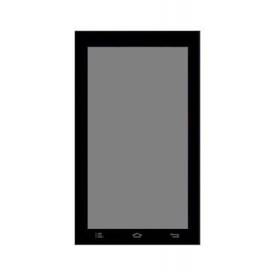 Lcd With Touch Screen For Celkon Charm Spin Black By - Maxbhi.com