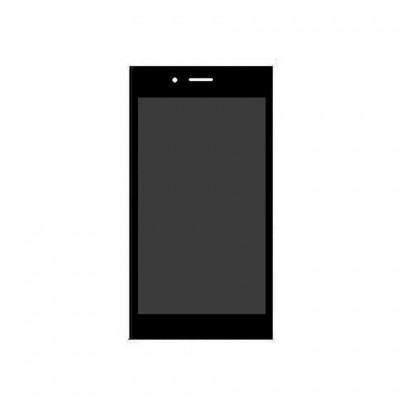 LCD with Touch Screen for Spice Xlife 410 3G White