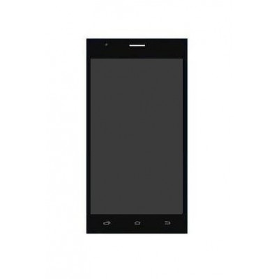 Lcd With Touch Screen For Spice Xlife M5q Plus Grey By - Maxbhi.com