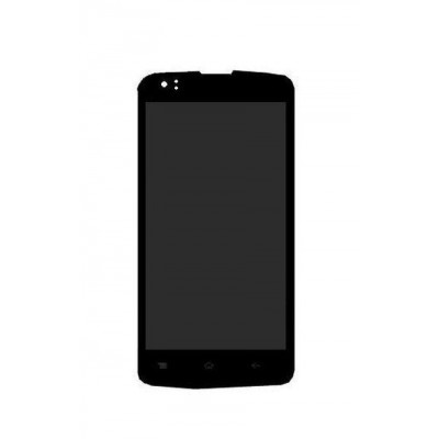 Lcd With Touch Screen For Intex Cloud Pace Grey By - Maxbhi.com