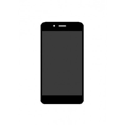 Lcd With Touch Screen For Lava Flair P3 Black By - Maxbhi.com