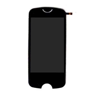 Lcd With Touch Screen For Lava M70 Black Blue By - Maxbhi.com