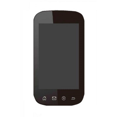 Lcd With Touch Screen For Lava Kkt 50 Black By - Maxbhi.com