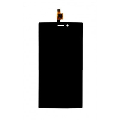 Lcd With Touch Screen For Micromax Canvas Juice 3 Plus Q394 Black By - Maxbhi.com