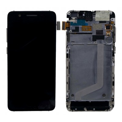 Lcd With Touch Screen For Micromax Canvas Knight 2 E471 Black By - Maxbhi Com