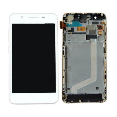 Lcd With Touch Screen For Micromax Canvas Knight 2 E471 Gold By - Maxbhi Com