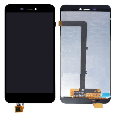 Lcd With Touch Screen For Micromax Canvas Spark 3 Q385 Black By - Maxbhi Com