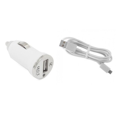 Car Charger for I-Mate Mobile SP5 with USB Cable