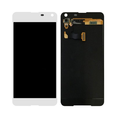Lcd With Touch Screen For Microsoft Lumia 650 White By - Maxbhi Com