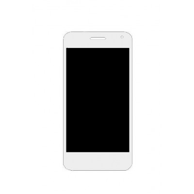 Lcd With Touch Screen For Spice Mi501 White By - Maxbhi.com