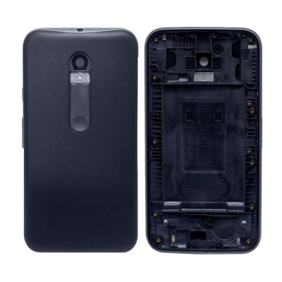 Full Body Housing For Motorola Moto G 3rd Gen Black - Maxbhi Com