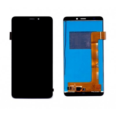 Lcd With Touch Screen For Micromax Canvas Mega 4g Q417 White By - Maxbhi Com