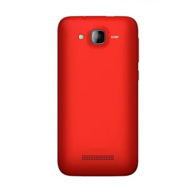 Full Body Housing For Intex Aqua Curve Mini Red - Maxbhi.com