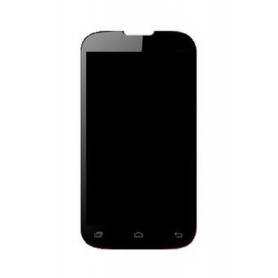 Lcd With Touch Screen For Intex Cloud Y13 Plus Black By - Maxbhi.com