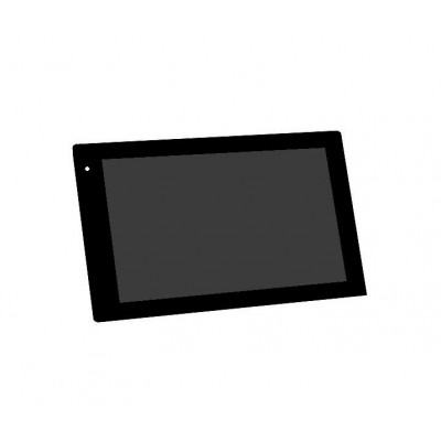 Lcd With Touch Screen For Lava Qpad R704 Black By - Maxbhi.com