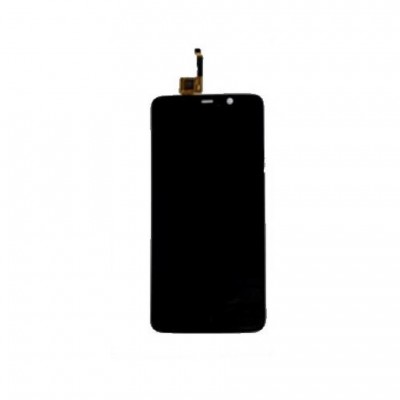 LCD with Touch Screen for Tecno L7 Grey