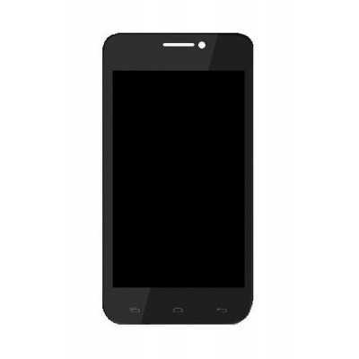 Lcd With Touch Screen For Lava Iris 408e Silver By - Maxbhi.com