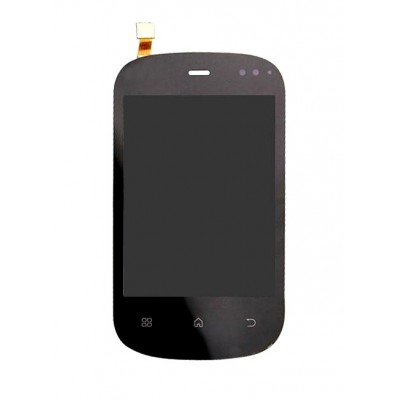 Lcd With Touch Screen For Micromax A44 Black By - Maxbhi.com