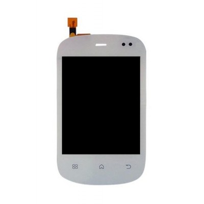 Lcd With Touch Screen For Micromax A44 White By - Maxbhi.com