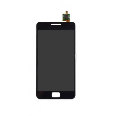 Lcd With Touch Screen For Samsung Galaxy S2 Mini Black By - Maxbhi.com