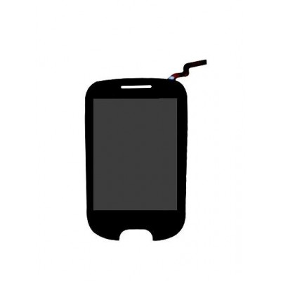Lcd With Touch Screen For Spice M5500 Pda Red White By - Maxbhi.com