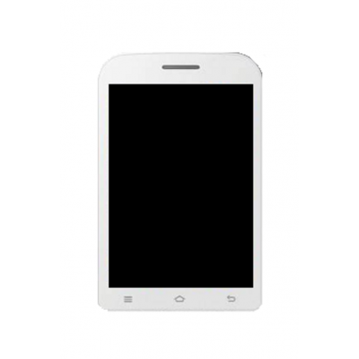 Lcd With Touch Screen For Intex Aqua Qwerty White By - Maxbhi.com