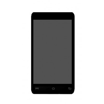 Lcd With Touch Screen For Lava Iris 3g 412 Black By - Maxbhi.com