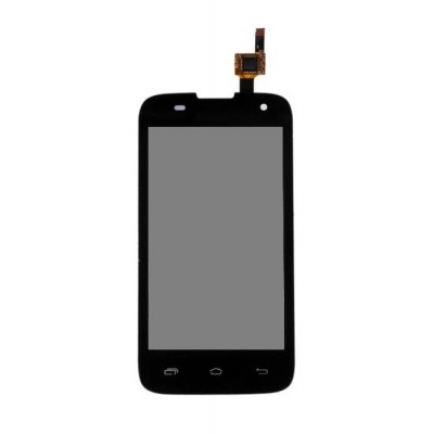 Lcd With Touch Screen For Tecno P5 Black By - Maxbhi.com