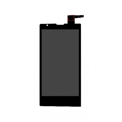 Lcd With Touch Screen For Spice Smart Flo 508 Mi508 Black By - Maxbhi.com