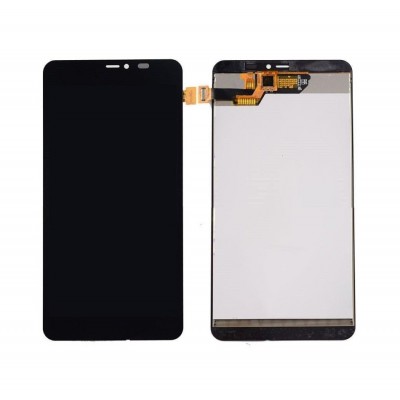 Lcd With Touch Screen For Microsoft Lumia 640 Xl Lte Black By - Maxbhi Com