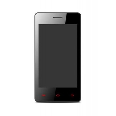 Lcd With Touch Screen For Celkon A403 Red By - Maxbhi.com
