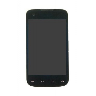 Lcd With Touch Screen For Intex Aqua 4.0 White By - Maxbhi.com