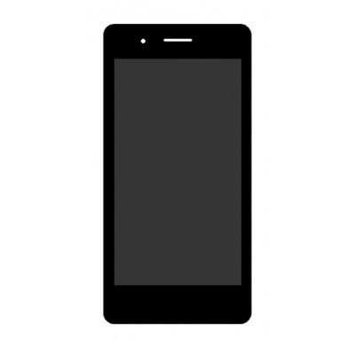 Lcd With Touch Screen For Qmobile Noir I6 White By - Maxbhi.com