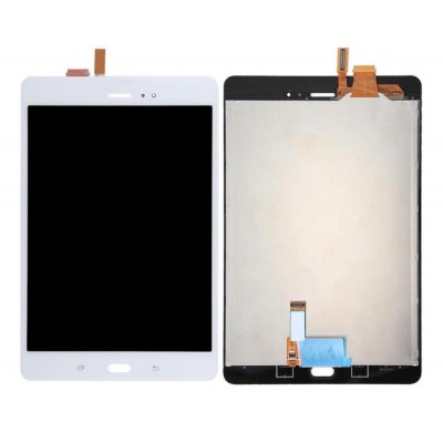 Lcd With Touch Screen For Samsung Galaxy Tab A 8 0 2015 White By - Maxbhi Com