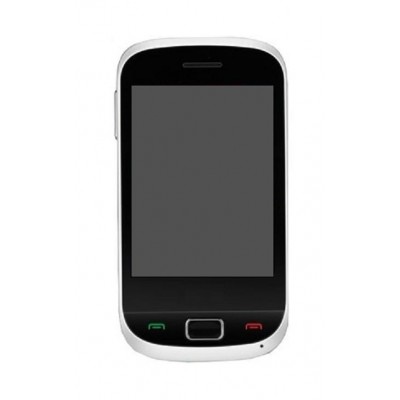 Lcd With Touch Screen For Spice Flo Tv Plus M5600n White By - Maxbhi.com
