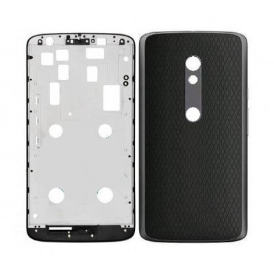 Full Body Housing For Motorola Moto X Play Dual Sim Black - Maxbhi Com