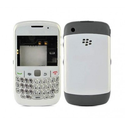 Full Body Housing For Reliance Blackberry Curve 8530 White - Maxbhi.com