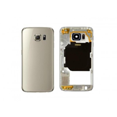 Full Body Housing For Samsung Galaxy S6 Duos Gold - Maxbhi Com
