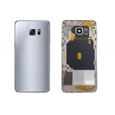 Full Body Housing For Samsung Galaxy S6 Edge Plus Duos Silver - Maxbhi Com