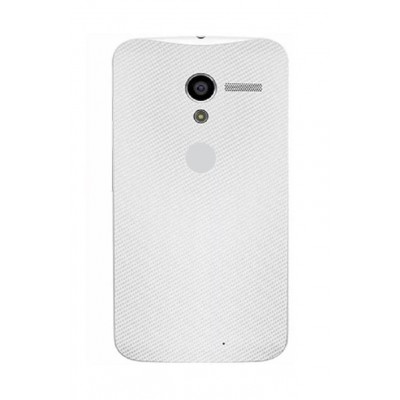 Full Body Housing For Motorola Moto X Wood Back White - Maxbhi.com