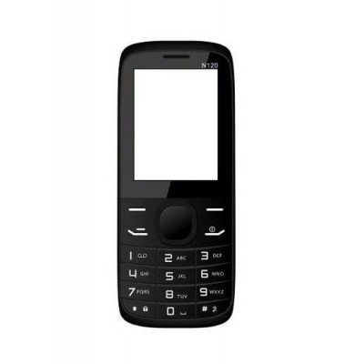 Full Body Housing For Jivi Jv N120 Black - Maxbhi.com