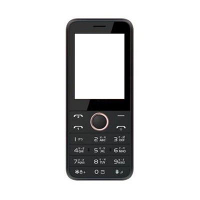 Full Body Housing For Jivi Jfp N2244 Black - Maxbhi.com