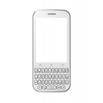 Full Body Housing For Intex Aqua Qwerty White - Maxbhi.com