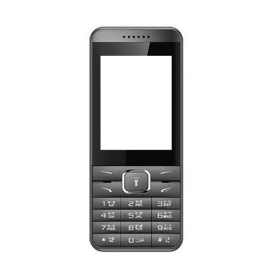 Full Body Housing For Micromax X715 Grey - Maxbhi.com
