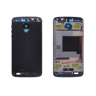 Full Body Housing For Moto Z Force 32gb Black Grey - Maxbhi Com