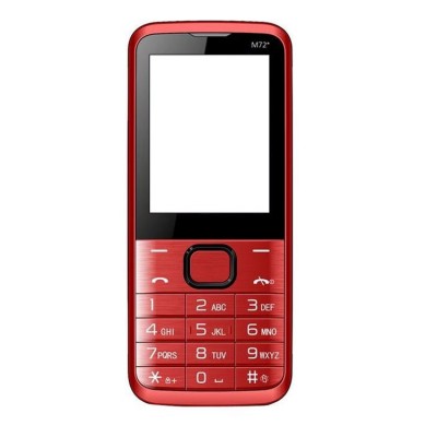 Full Body Housing For Zen M72 Star Red - Maxbhi.com