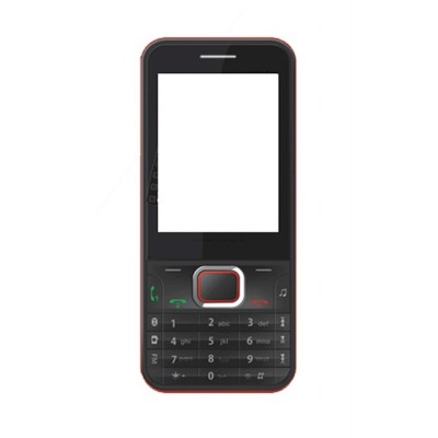 Full Body Housing For Celkon C770 Star Black Red - Maxbhi.com