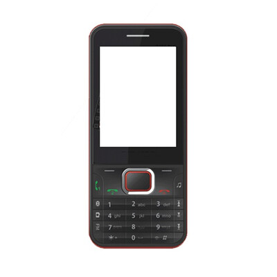 Full Body Housing For Celkon C770 Star Black Red - Maxbhi.com